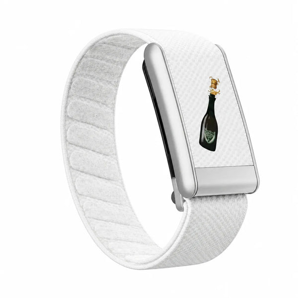Champagne Pop White Strap