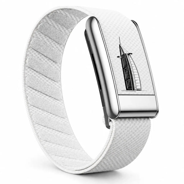 Dubai Icon White Strap