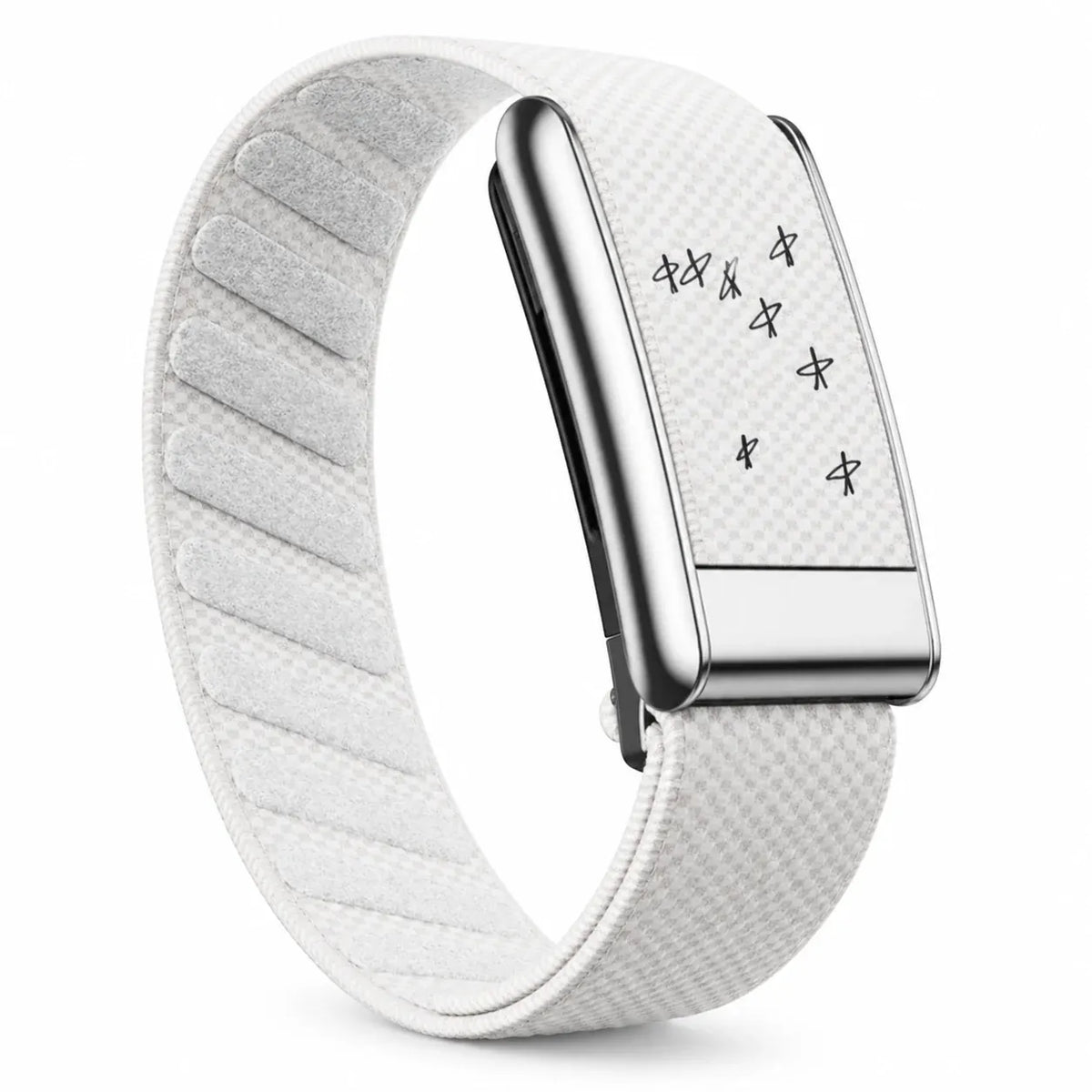 Minimal Stars White Strap