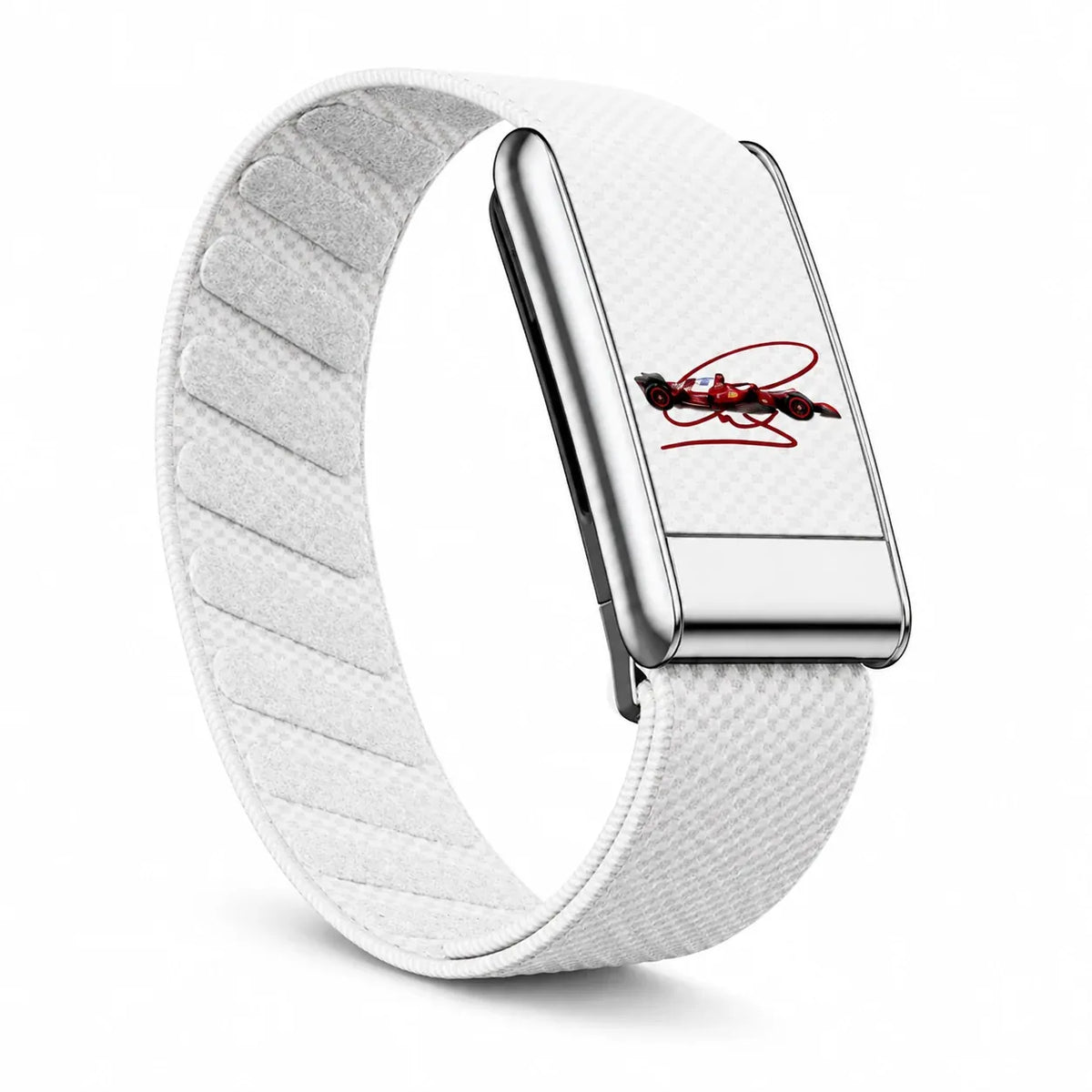 Racing Spirit White Strap